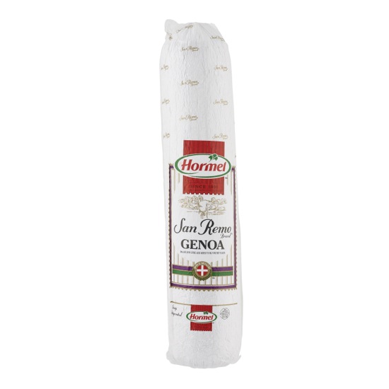 San Remo Brand Genoa Salami 4 Pc Hormel Foodservice