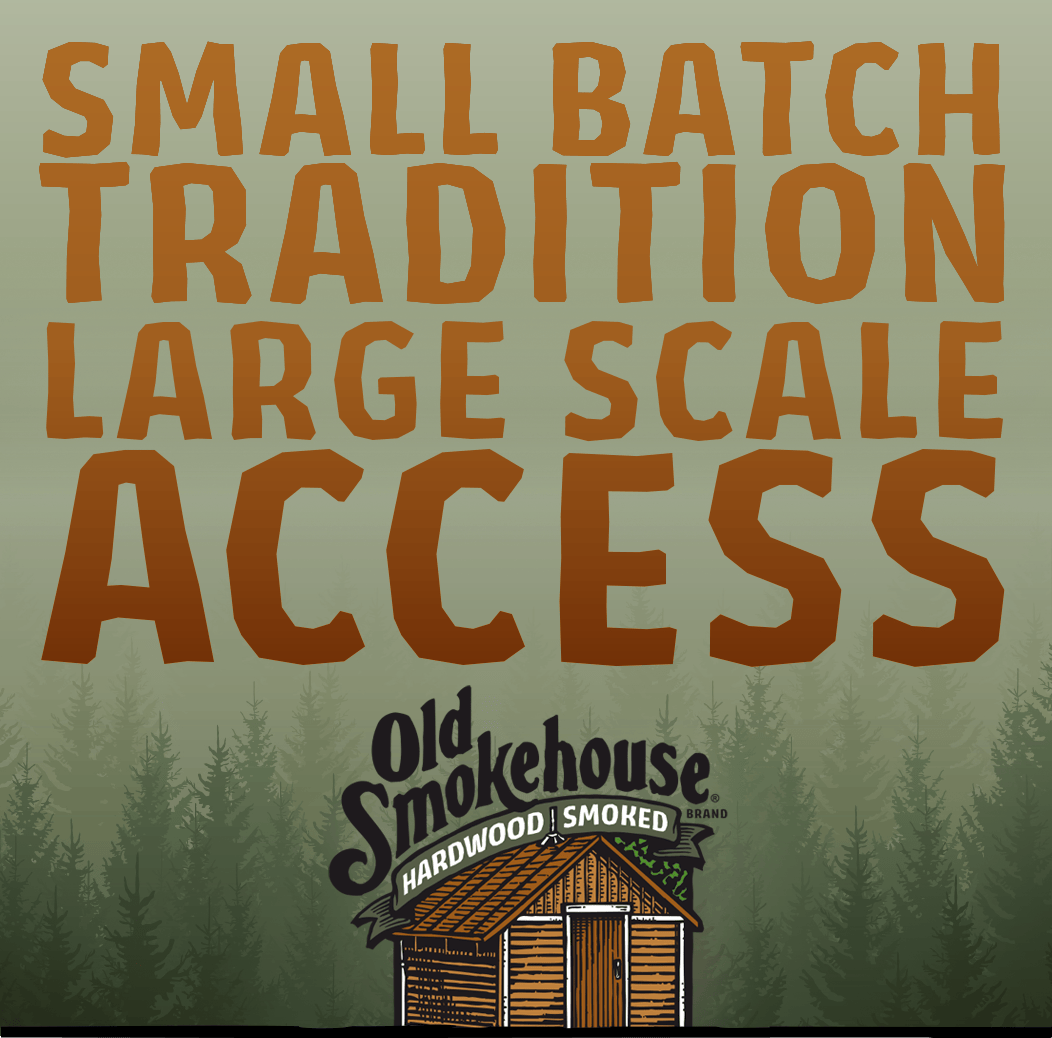 Old Smokehouse Hardwood Smoked Bacon: Small batch tradition, large scale access