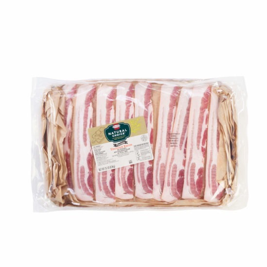 Natural Choice Bacon Uncured 9 13 Slice 15 Lb Hormel Foodservice