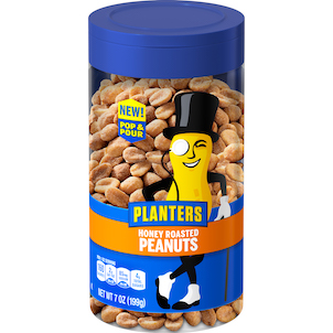 Planters Honey Roasted Peanuts 12 oz